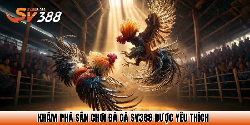 Khám phá sân chơi đá gà SV388 được yêu thích